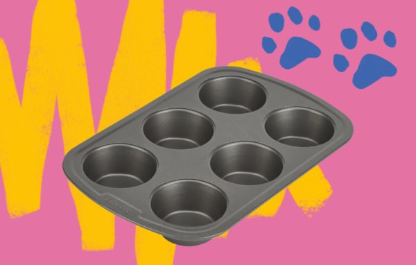 muffin tin for mental enrichment a mealtime