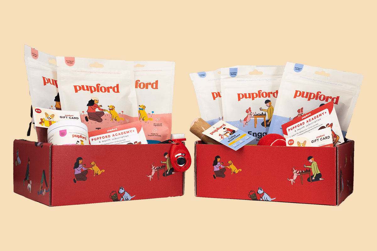 Pupford training gift boxes