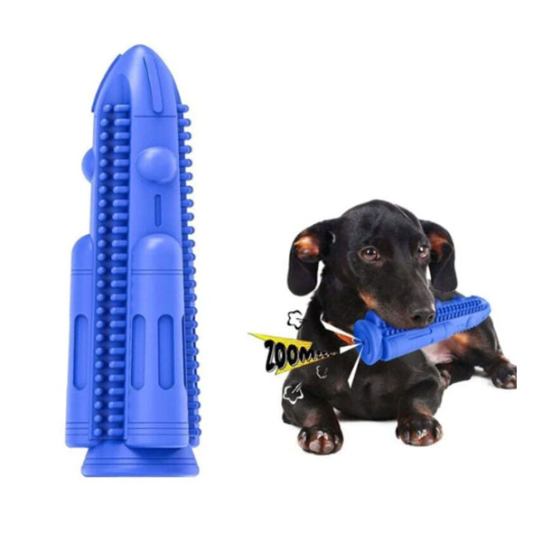 Toothbrush and Teeth cleaning squeaky for dogs